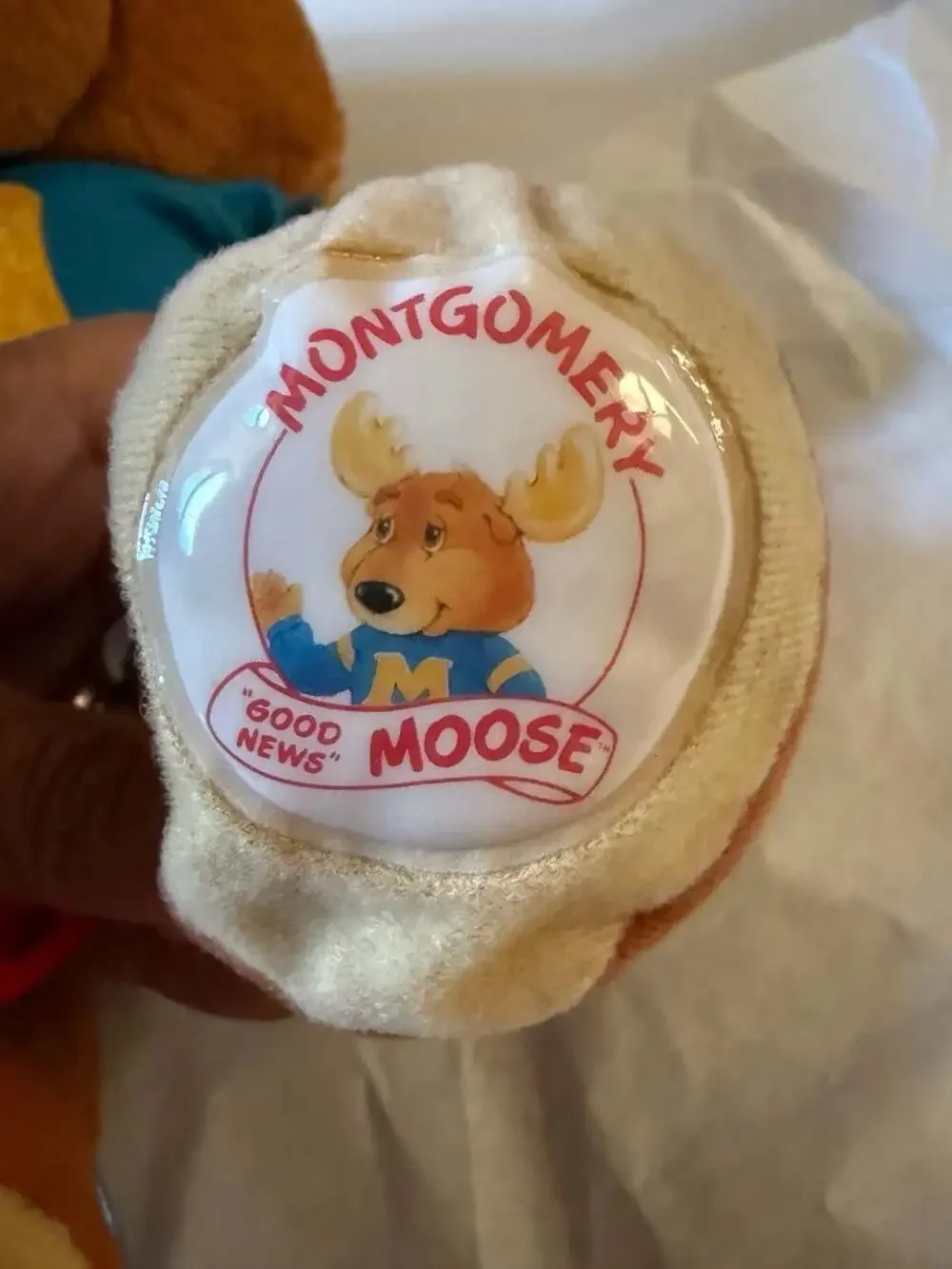 Vtg 1984 Montgomery Moose Plush The Get Along Gang 14